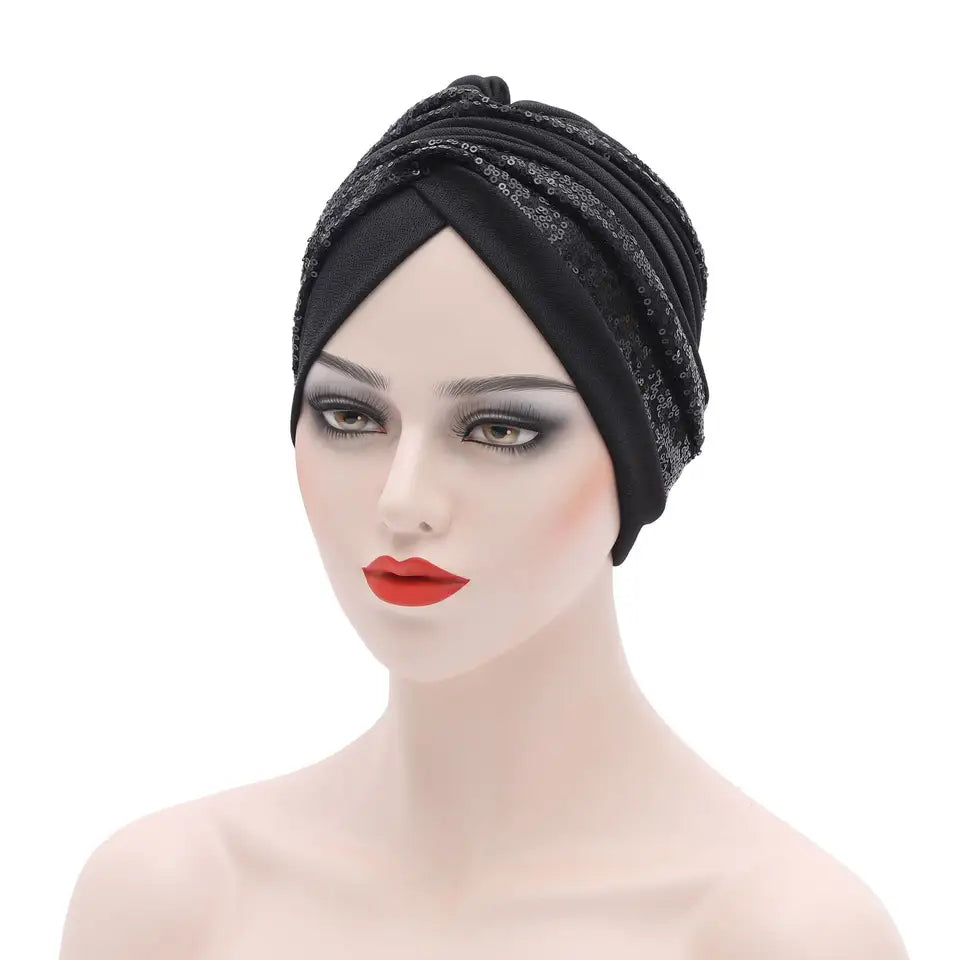 Sequin Turban